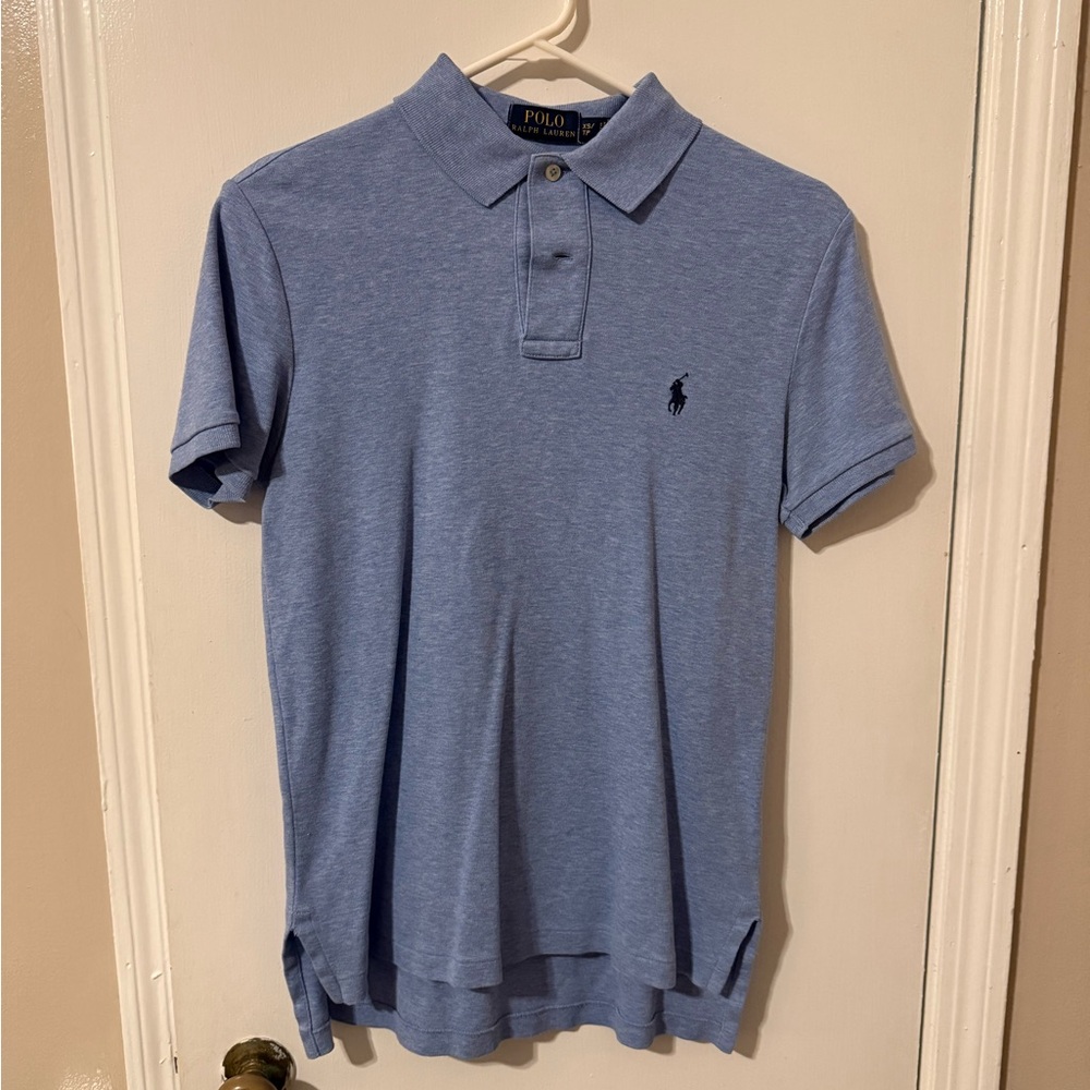 Polo Ralph Lauren Classic Fit Cotton Polo Shirt XS – Light Blue